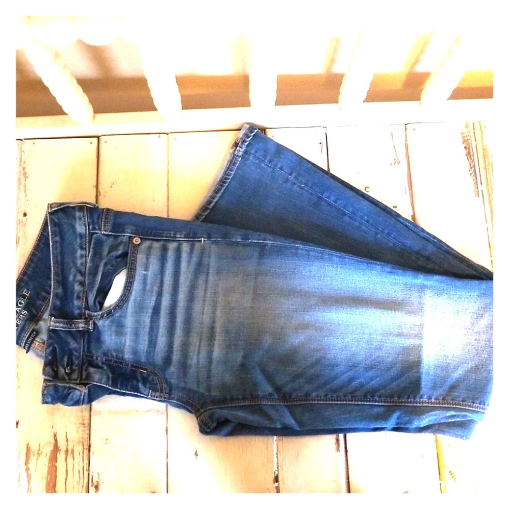 American Eagle flare jeans